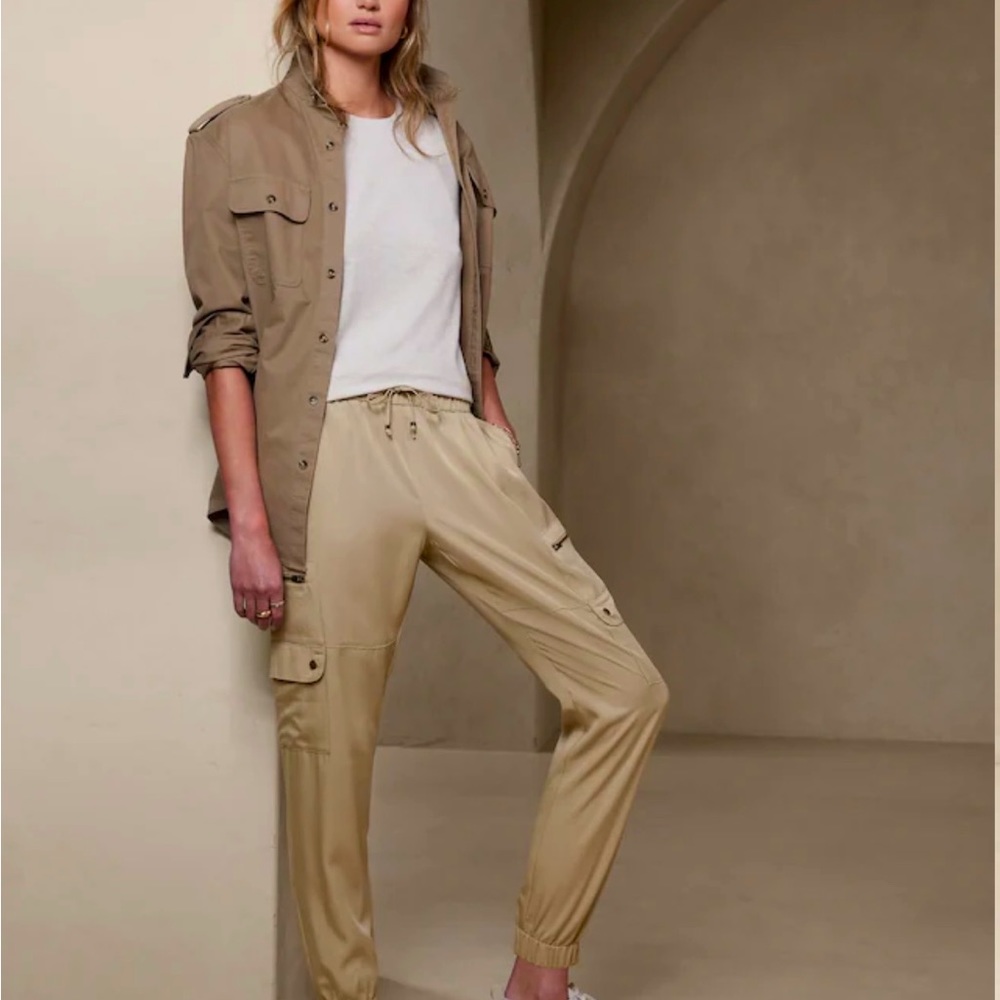 Cargo pant very comfortable fabrics can be dressed up or down